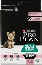 Purina Pro Plan OptiDerma Small & Mini Сухой корм для щенков мелких и карликовых пород, лосось, 3 кг