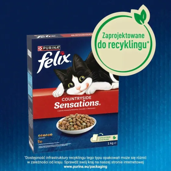 Корм для котов Purina Felix Countryside Sensations Говядина 1 kg-3