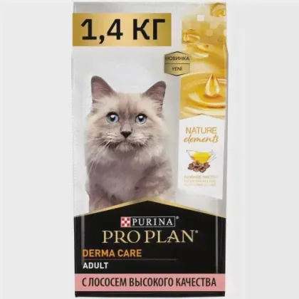 Сухой корм для кошек Purina Pro Plan Nature Elements, с лососем (1.4 кг)