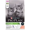 Сухой корм Purina Pro Plan с ЛОСОСЕМ для КАСТРИРОВАННЫХ и СТЕРИЛИЗОВАННЫХ котят Sterilised Kitten