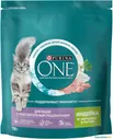Сухой корм PURINA ONE SENSITIVE для взрослых кошек при чувствительном пищеварении с индейкой и рисом (0,75 кг)