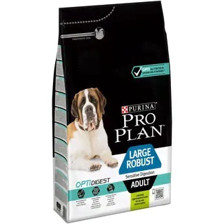 Purina Pro Plan Large Adult Robust Sensitive Digestion для взрослых собак крупных пород с мощным телосложением с чувствительным пищеварением с Ягненком