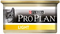 Purina Pro Plan Light влажный корм паштет для кошек с избыточным весом с индейкой БАНКА 85 гр