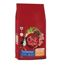 Корм сухой Purina One для взрослых собак средних и крупных пород с курицей и рисом, 10кг