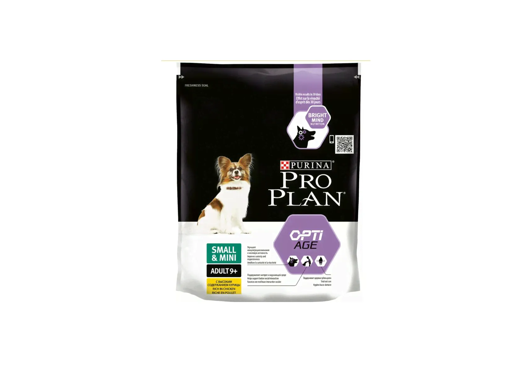 PURINA PRO PLAN ADULT 9+ OPTIAGE SMALL & MINI для пожилых собак маленьких пород старше 9 лет-0