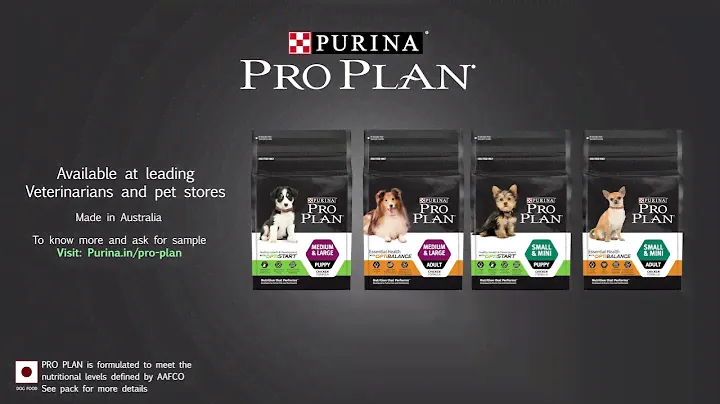 Give your puppy a healthy start to life with PURINA® PRO PLAN | 20 secs