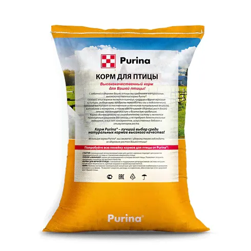 БВМК Purina® 16% для цыплят-бройлера Стартер-Гроуер, от 0 - 24 дней, 40 кг