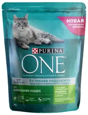 Корм для кошек Purina ONE для профилактики МКБ, с индейкой и с цельными злаками 750 г