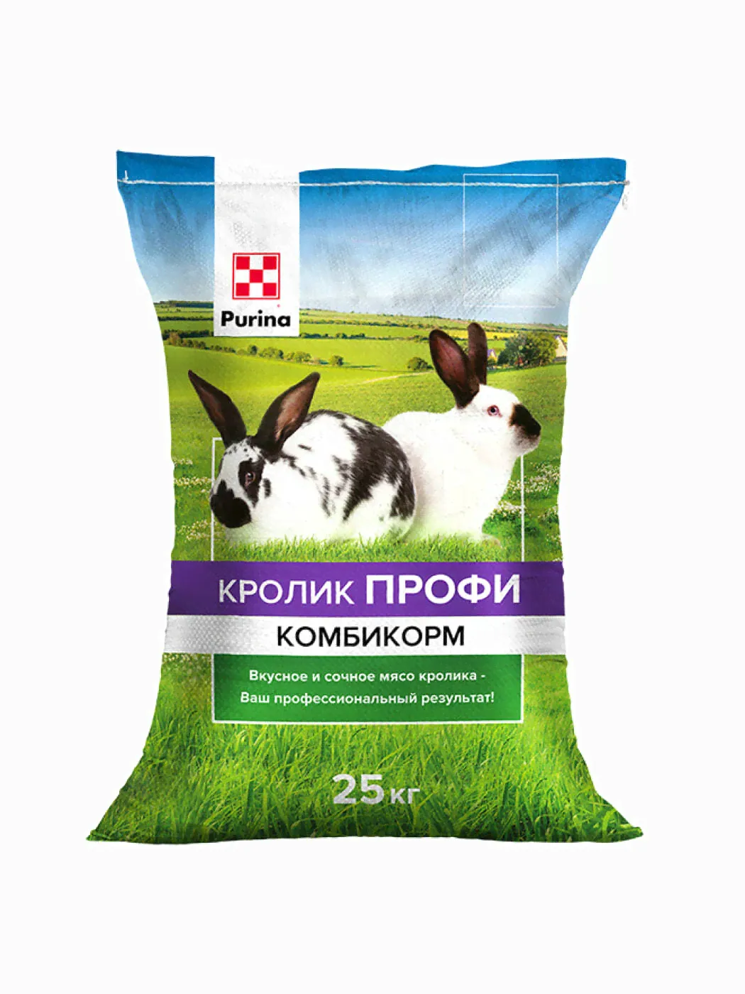 Комбикорм для кроликов универсальный Purina ПРО-ФИ, 25кг-0