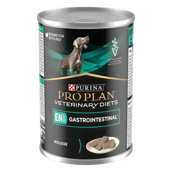 PURINA Pro Plan Vet En Gastrointestinal Mousse Box 12x400g Dog Food