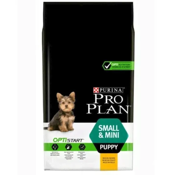 Фураж Purina Pro Plan Small & Mini Opti start Для взрослых Курица Хряк 7 kg-0