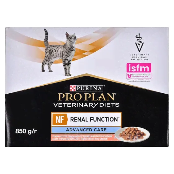 Корм для котов Purina Feline Veterinary Diets NF Renal Function Лососевый 10 x 85 g-2