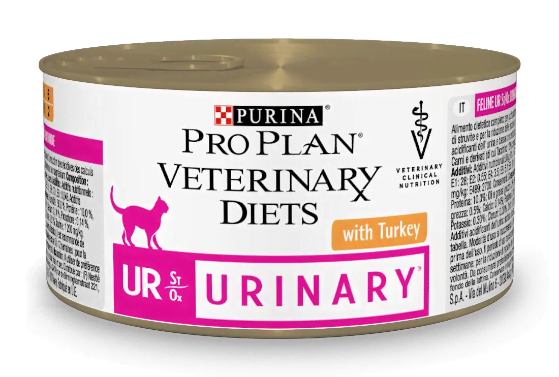 Purina Вет Диета консервы для кошек при заболеваниях почек индейка-0