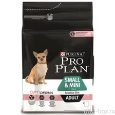 Purina Pro Plan Для взрослых собак мелких и карликовых пород с чувствительной кожей с лососем (Adult Small Sensitive)