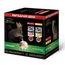 Purina Pro Plan набор паучей для кастрированных кошек 10 шт (утка в соусе, курица в соусе)