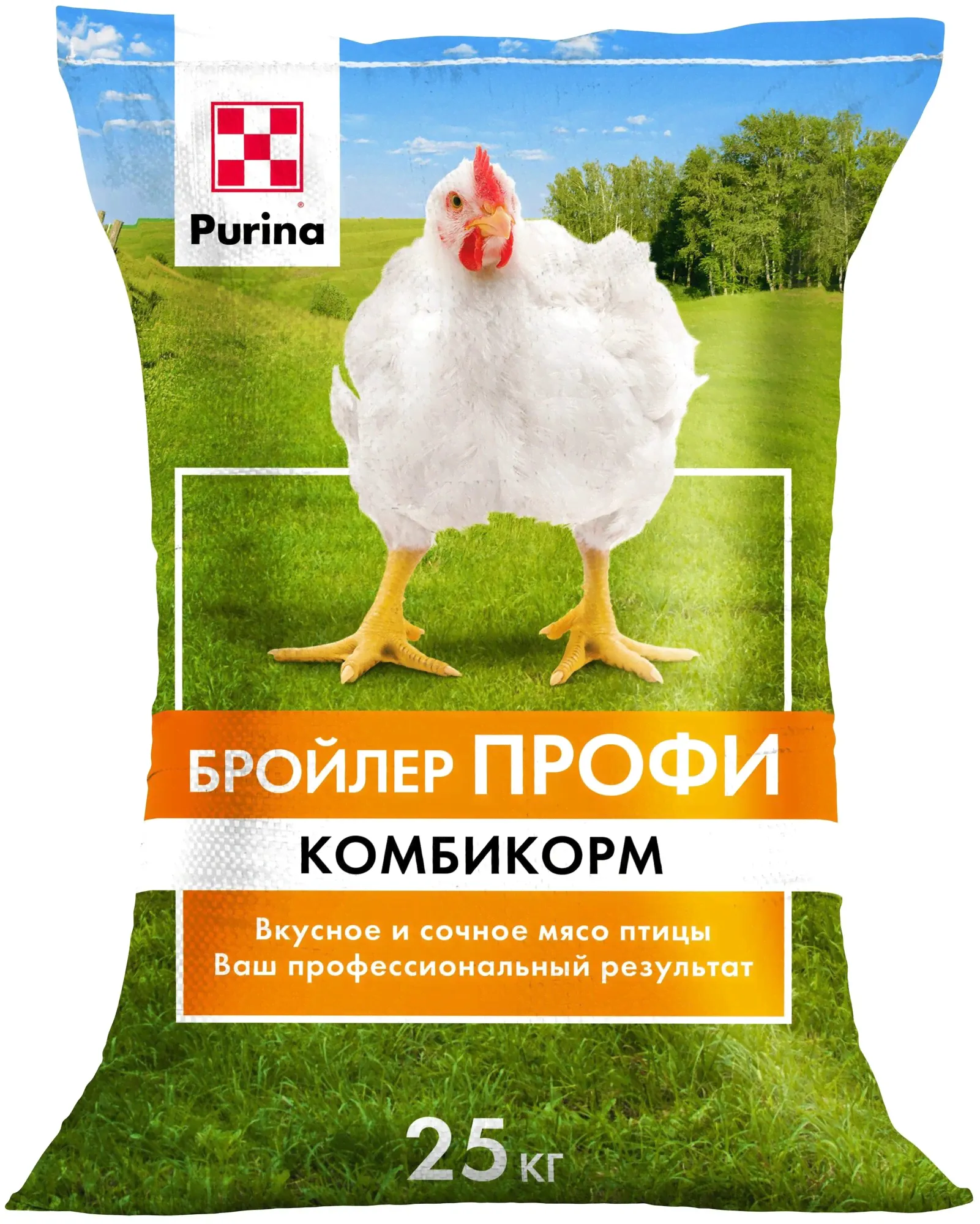 Комбикорм «Гроуэр» для бройлеров Purina ПРОФИ - 25 кг.-0