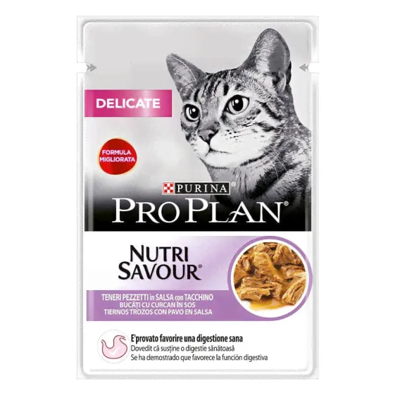 PURINA Pro Plan Delicate Turkey 26x85g Cat Food