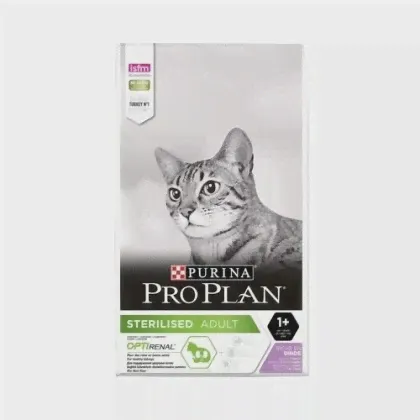 Purina Pro Plan Сухой корм для Кастрированных кошек с индейкой (Sterilised Turkey) 121718951233589712369073 1,5 кг 21384 (2 шт)