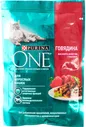 Корм Purina One Говядина и морковь 2211169 75 г 1 шт