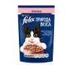 Влажный корм Purina Felix Двойная Вкуснятина для взрослых кошек, говядина с птицей, 75гр